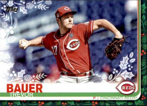 Trevor Bauer #HW1 Baseball Cards 2019 Topps Holiday Mega Box