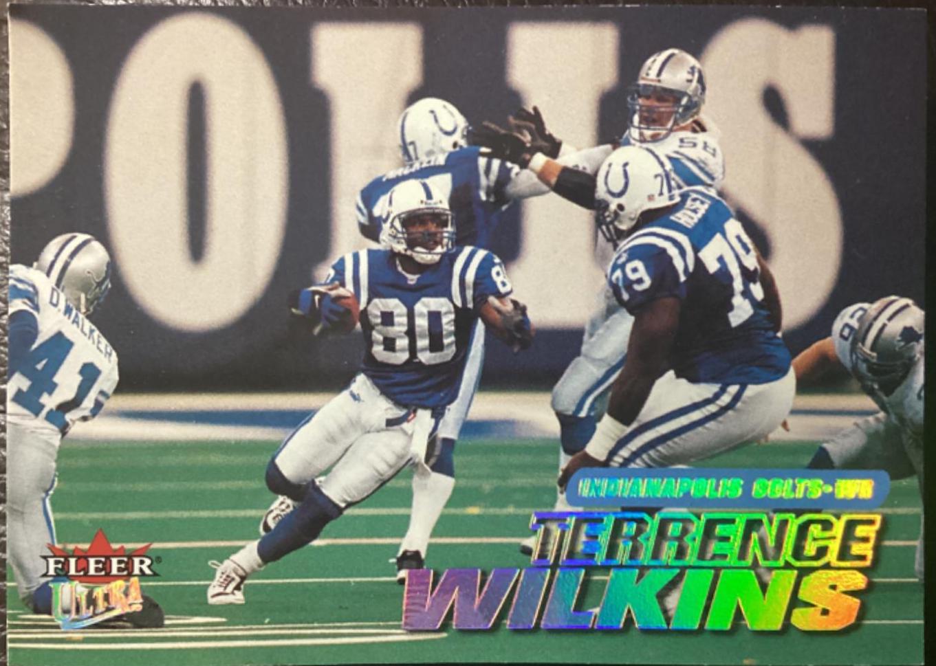 Terrence Wilkins #10 Football Cards 2001 Ultra