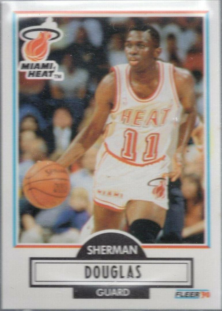 Sherman Douglas #98 Basketball Cards 1990 Fleer