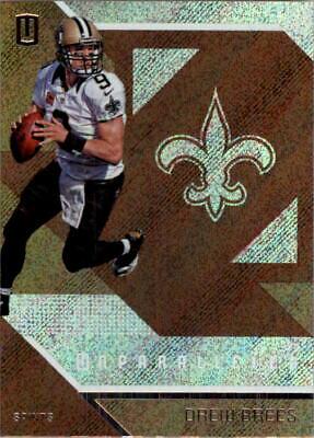 Drew Brees #1 Football Cards 2016 Panini Unparalleled