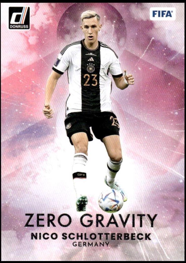 Nico Schlotterbeck #12 Soccer Cards 2022 Panini Donruss Zero Gravity
