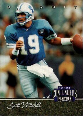 Scott Mitchell #43 Football Cards 1994 Playoff Contenders