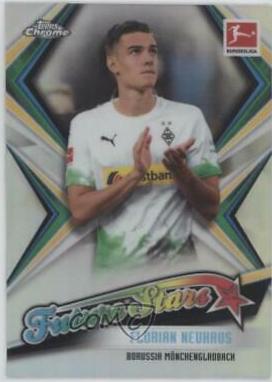 Florian Neuhaus #FS-7 Soccer Cards 2019 Topps Chrome Bundesliga Future Stars