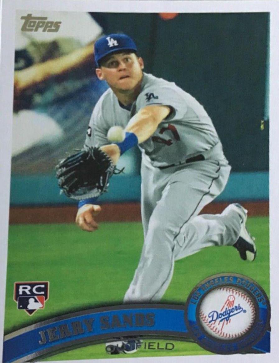Jerry Sands #US54 Baseball Cards 2011 Topps Update