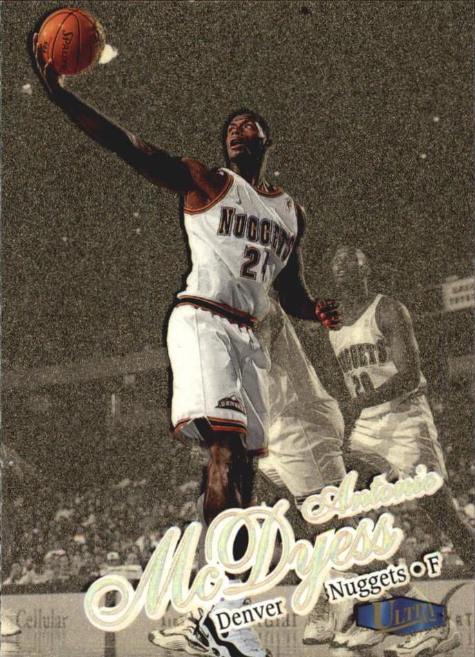 Antonio McDyess #13 Basketball Cards 1997 Ultra Gold Medallion