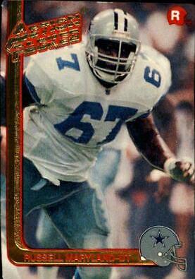 Russell Maryland #6 Football Cards 1991 Action Packed Rookie Update