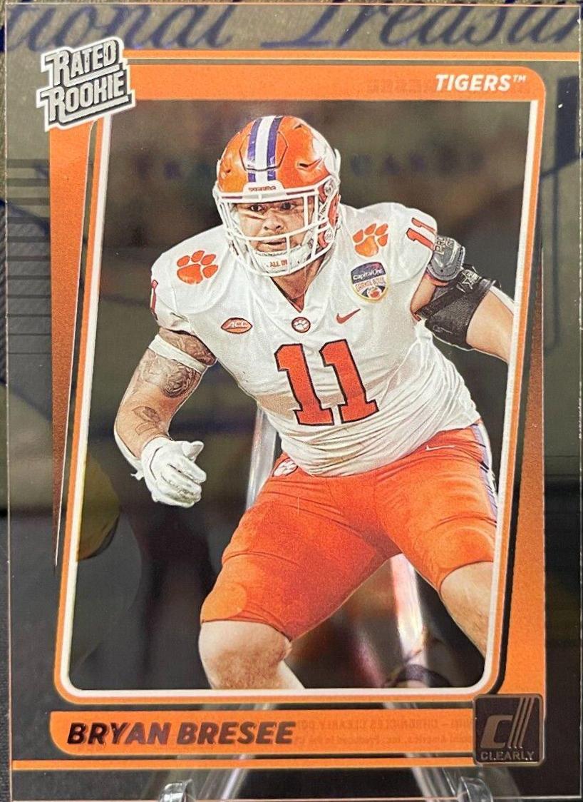 Bryan Bresee #38 Football Cards 2023 Panini Chronicles Draft Picks Clearly Donruss