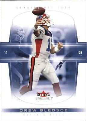 Drew Bledsoe #16 Football Cards 2004 Fleer Genuine