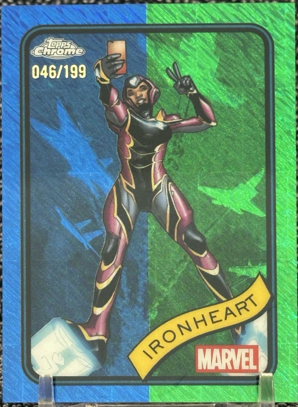 Ironheart Blue & Green Shimmer Refractor