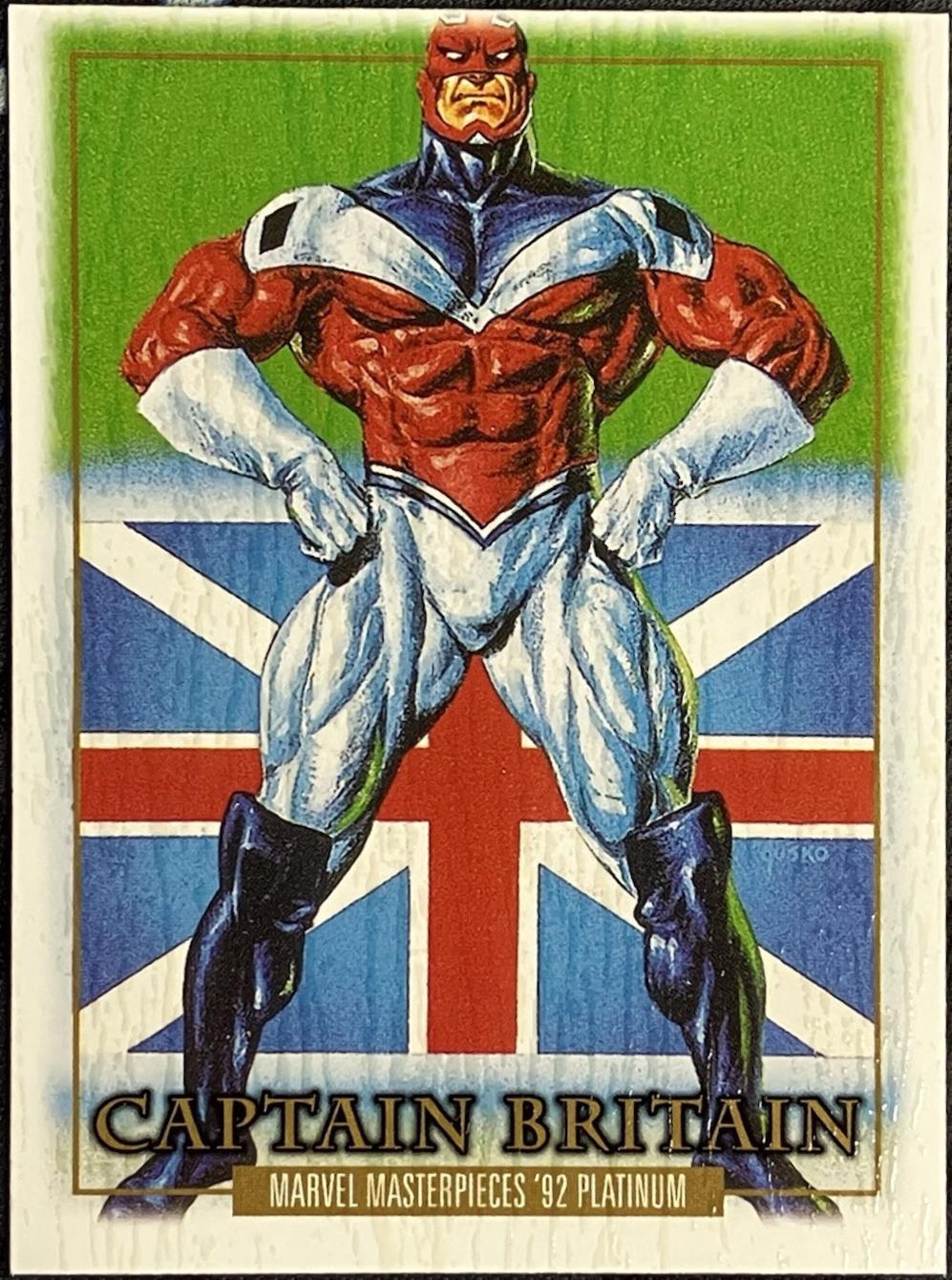 Captain Britain Wood