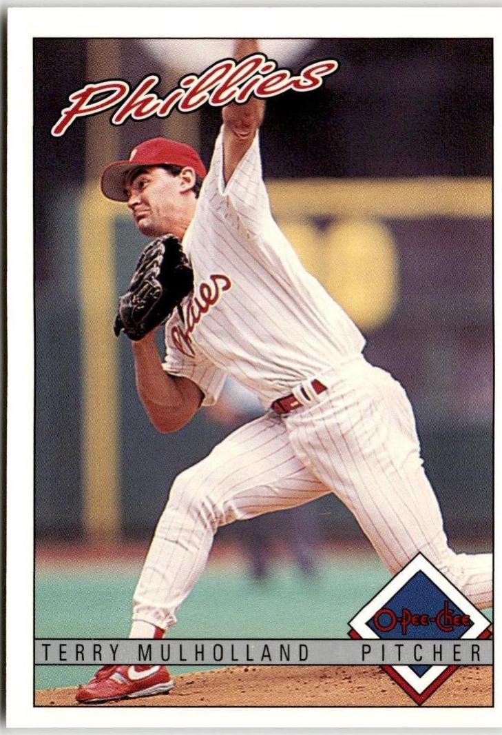Terry Mulholland #283 1993 O-Pee-Chee Baseball