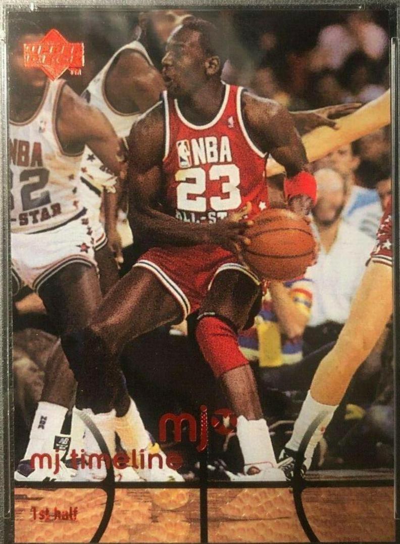 Michael Jordan #18 Basketball Cards 1998 Upper Deck Mjx