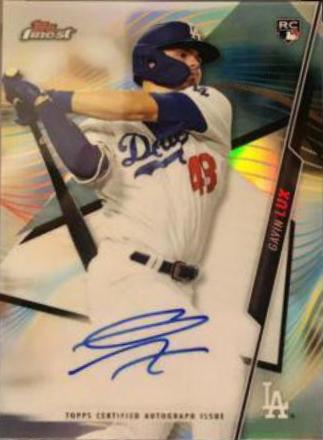 Gavin Lux #FA-GL Baseball Cards 2020 Topps Finest Autographs