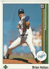 Brian Holton #72 Baseball Cards 1989 Upper Deck Prices