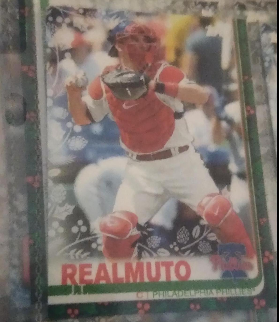 J.T. Realmuto #HW142 2019 Topps Holiday Mega Box Baseball