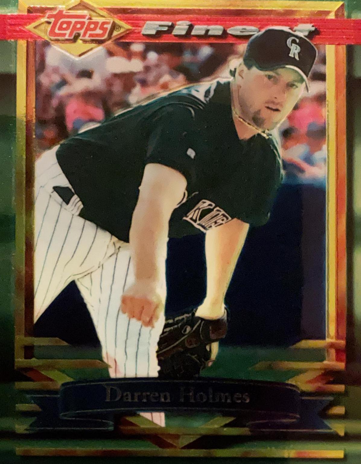 Darren Holmes #307 Baseball Cards 1994 Finest