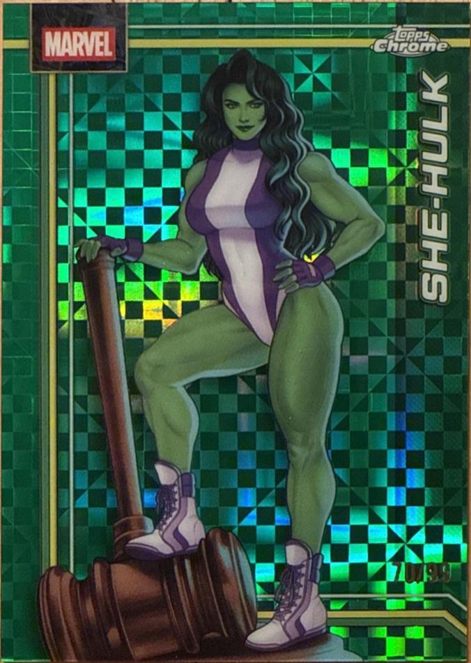 She-Hulk Green X-Fractor