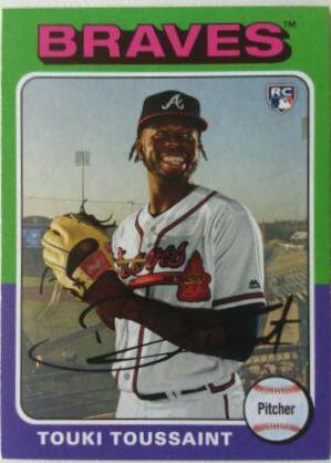 Touki Toussaint #141 Baseball Cards 2019 Topps Archives