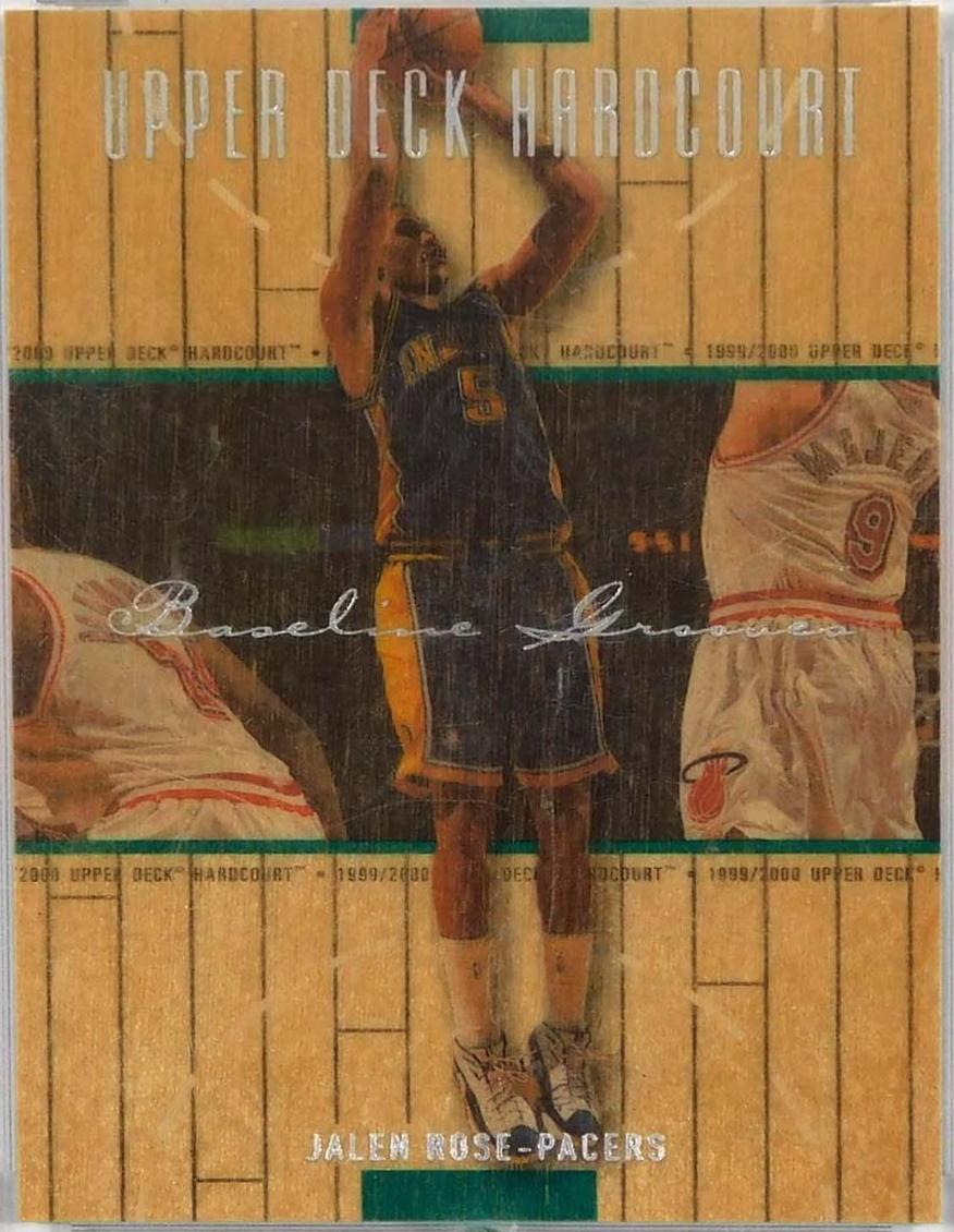 Jalen Rose #22 Basketball Cards 2000 Upper Deck Hardcourt