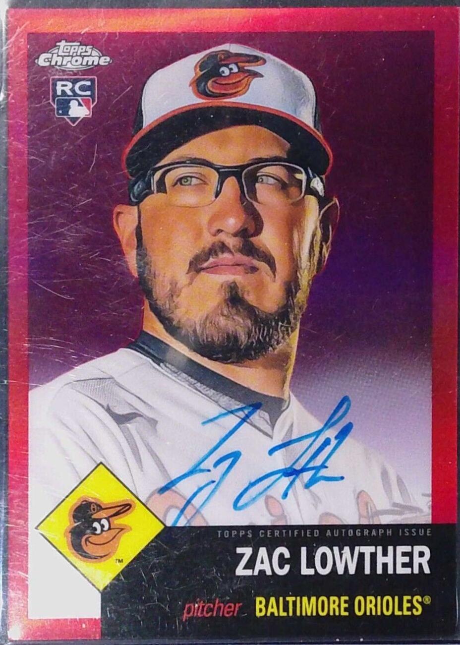 Zac Lowther [Red Refractor] #CPA-ZL