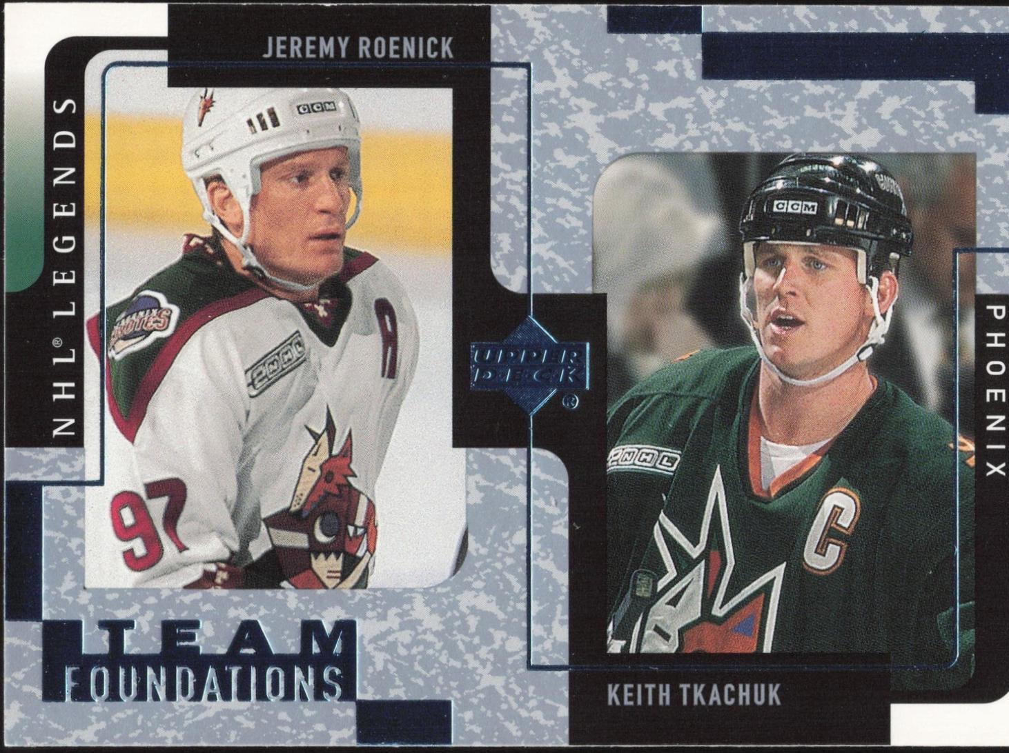 Jeremy Roenick / Keith Tkachuk #104 2000 Upper Deck Legends Hockey