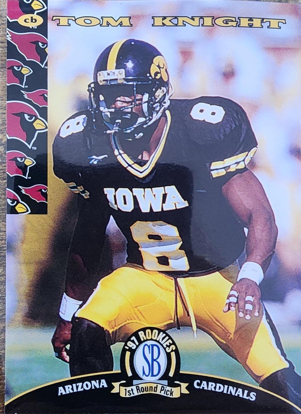Tom Knight #60 Football Cards 1997 Panini Score Board NFL Rookies