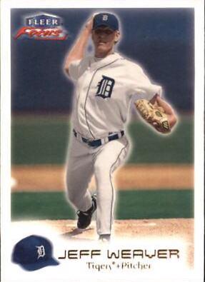 Jeff Weaver #6 Baseball Cards 2000 Fleer Focus