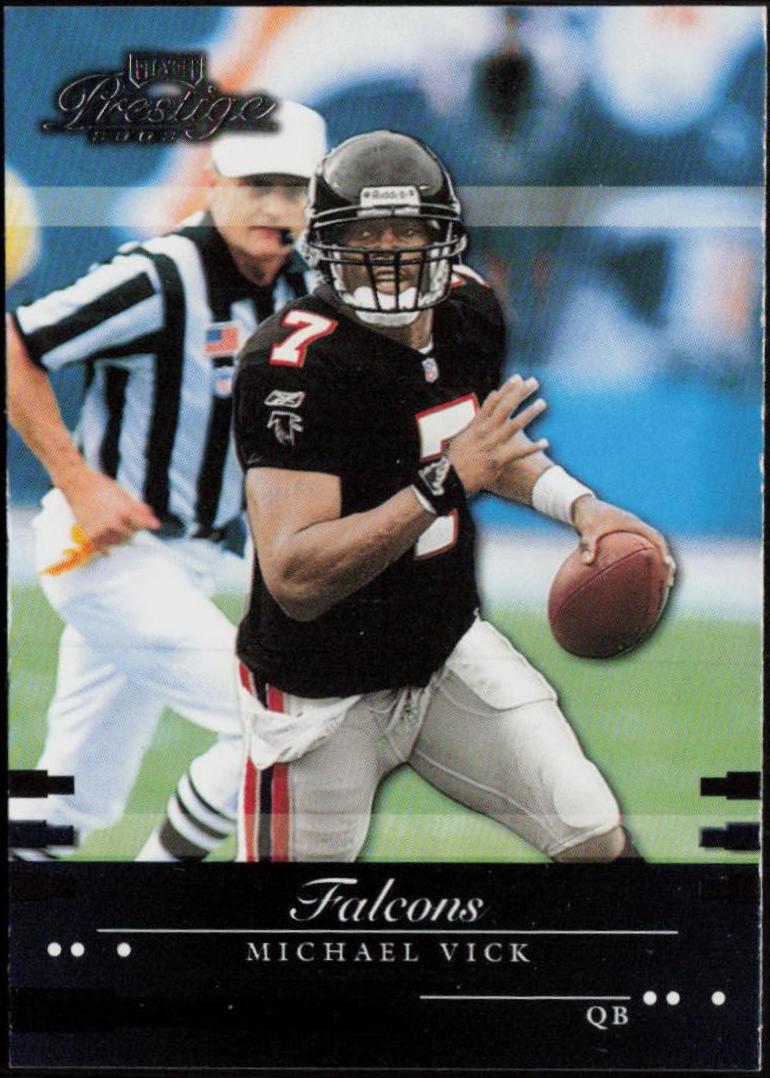 Michael Vick #6 2002 Playoff Prestige Football
