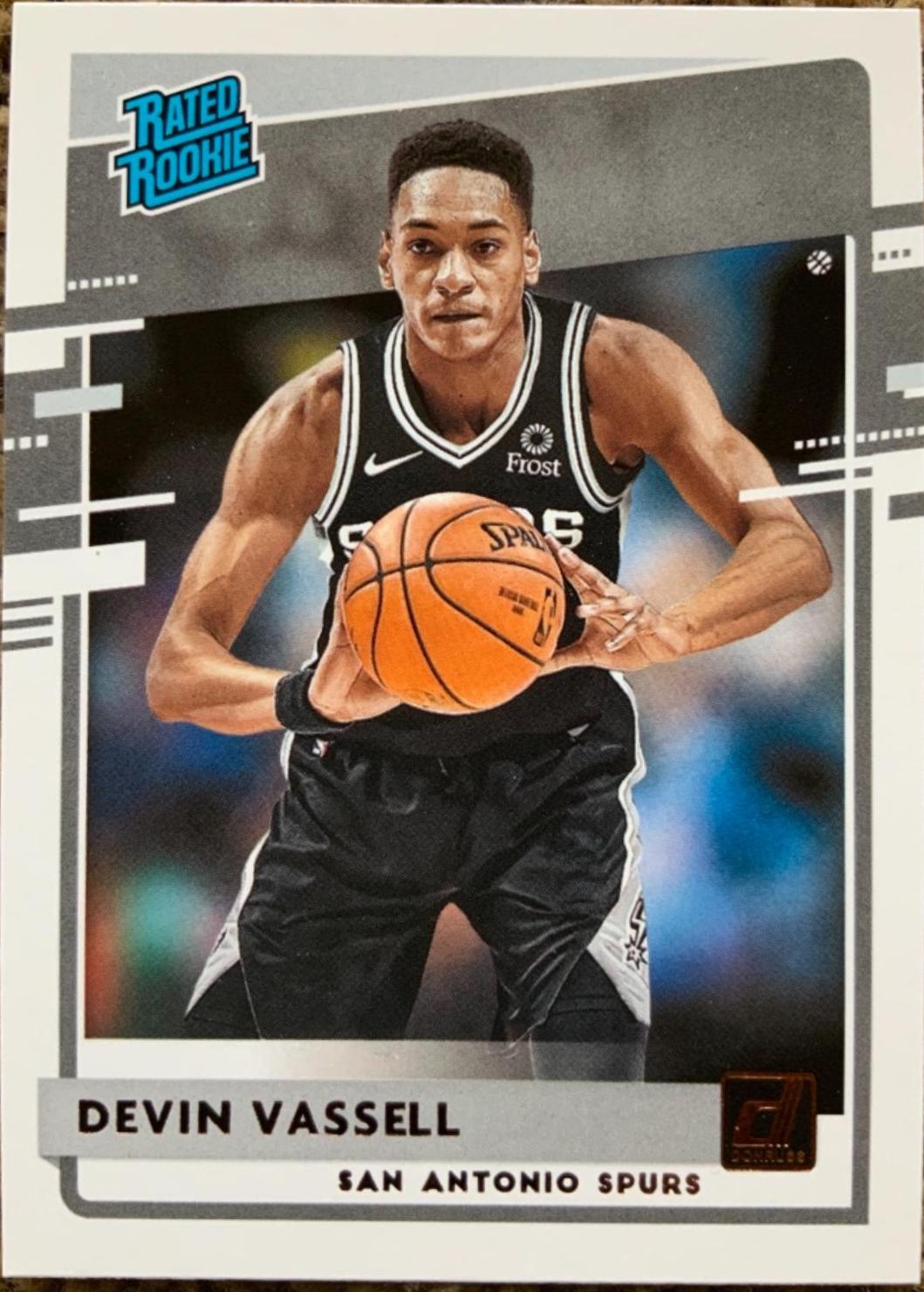 Devin Vassell #206 Basketball Cards 2020 Donruss