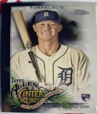 Spencer Torkelson #208 2022 Topps Allen & Ginter Chrome Baseball