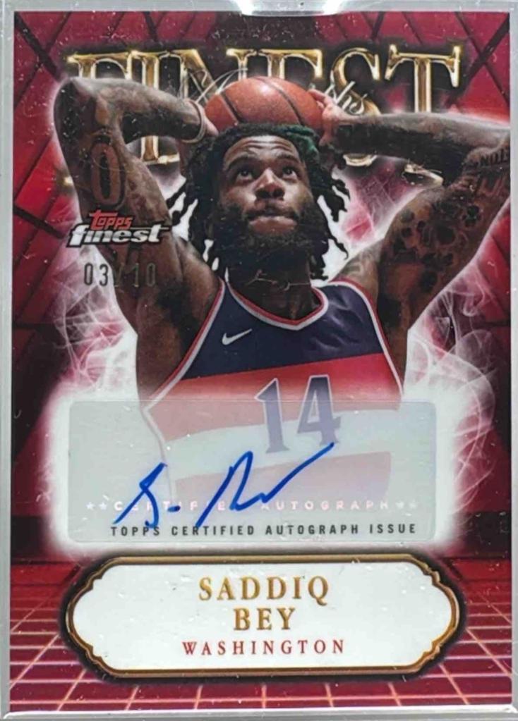 Saddiq Bey [Red Black Vapor Refractor] #FA-SB
