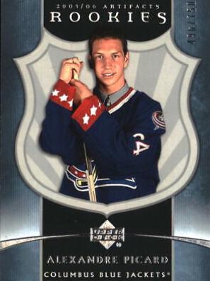 Alexandre Picard #266 Hockey Cards 2005 Upper Deck Artifacts
