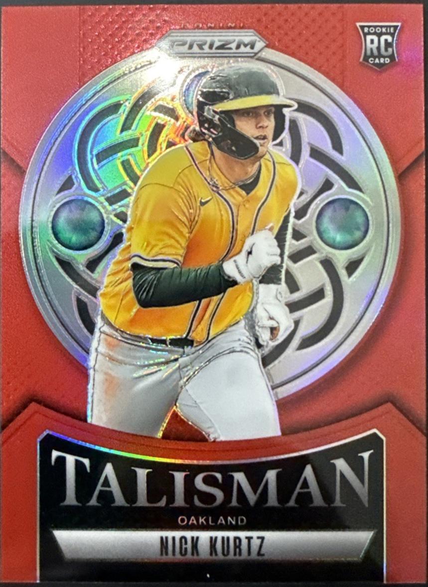 Nick Kurtz [Red] #25 Prices | 2025 Panini Prizm Talisman