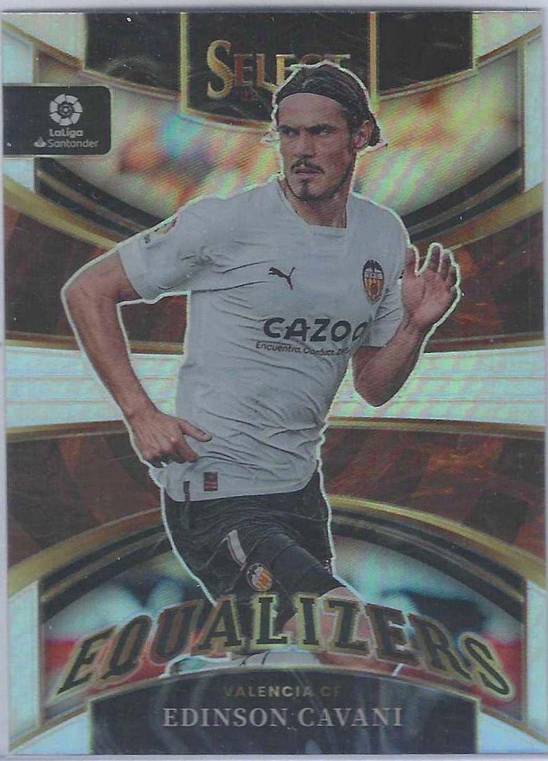 Edinson Cavani #24 Soccer Cards 2022 Panini Select La Liga Equalizers