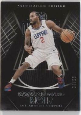 Kawhi Leonard #4 Basketball Cards 2019 Panini Noir