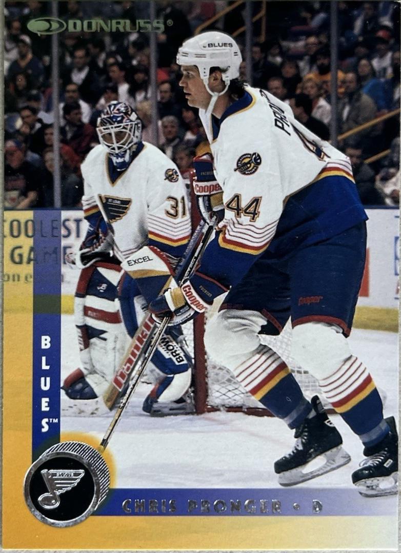 Chris Pronger #100 1997-98 Donruss Hockey