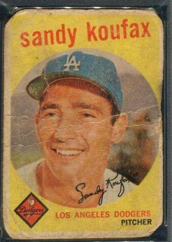 Sandy Koufax #163 Baseball Cards 1959 Venezuela Topps