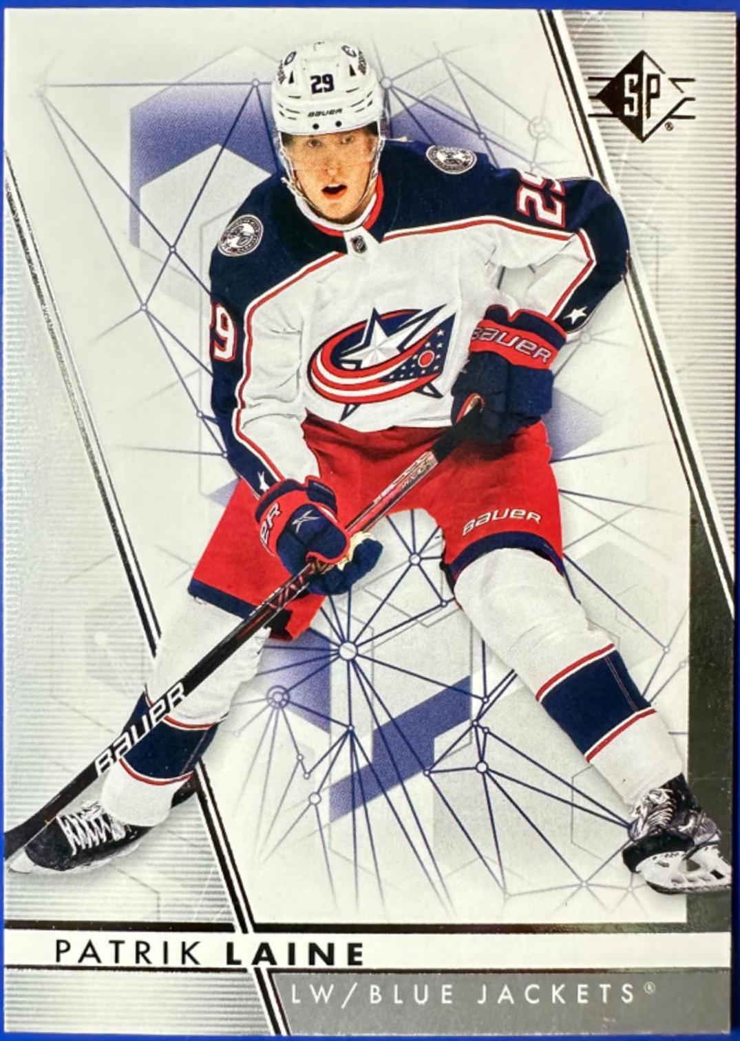 Patrik Laine #10 Hockey Cards 2022 SP