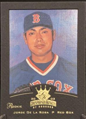 Jorge de la Rosa #98 2002 Donruss Diamond Kings Baseball