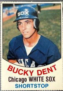 Bucky Dent #91 1977 Hostess Baseball