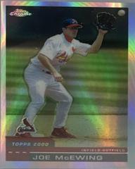 Joe McEwing [Refractor] #192 Baseball Cards 2000 Topps Chrome Prices