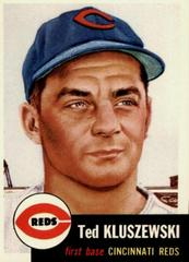 Ted Kluszewski #162 Baseball Cards 1953 Topps Prices