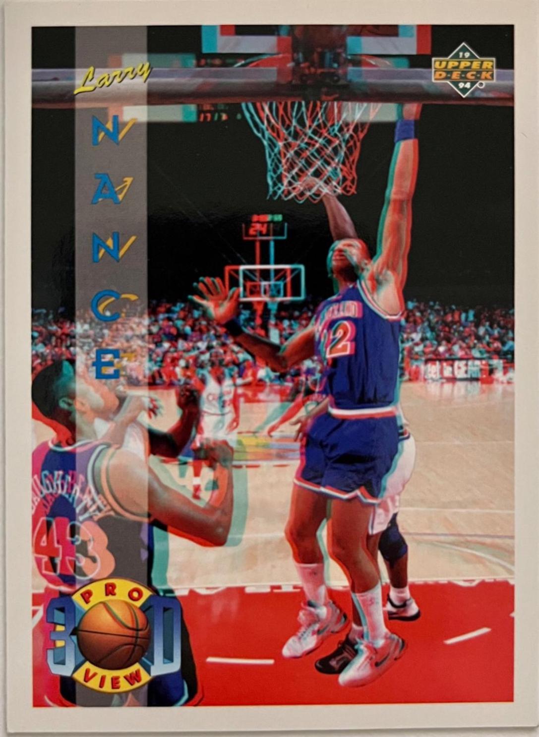 Larry Nance #39 Basketball Cards 1993 Upper Deck Pro View 3-D