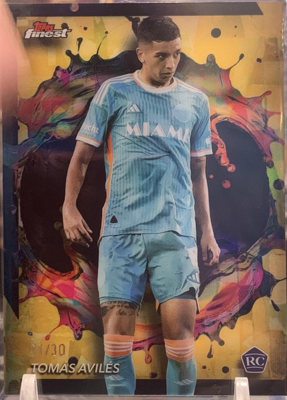 Tomas Aviles #62 Soccer Cards 2024 Topps Finest MLS