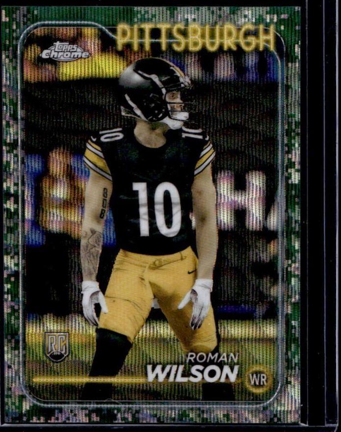 Roman Wilson [Camo Wave Refractor] #230