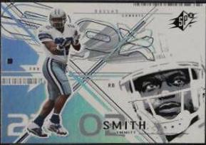 Emmitt Smith #46 Football Cards 2002 Spx