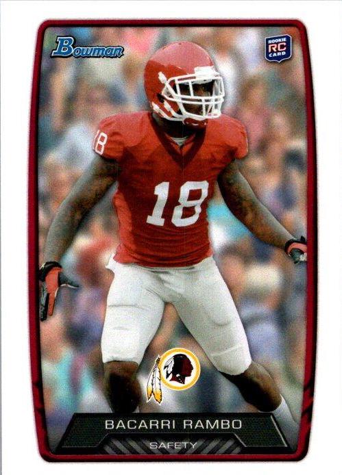 Bacarri Rambo #203 Football Cards 2013 Bowman