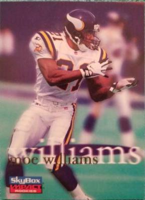 Moe Williams #36 Football Cards 1996 Skybox Impact Rookies