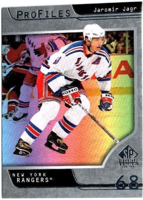 Jaromir Jagr #P-16 Hockey Cards 2020 SP Signature Edition Legends Profiles