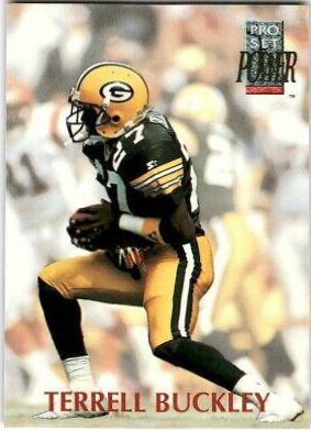 Terrell Buckley #304 Football Cards 1992 Pro Set Power